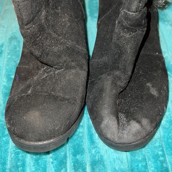 black fur boots - Picture 5 of 8